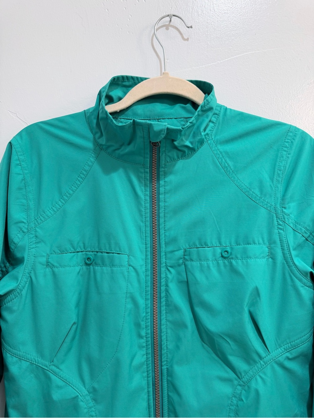 Royal Robbins Women's Discovery Utility Jacket Teal Green Windbreaker Medium - Picture 11 of 16